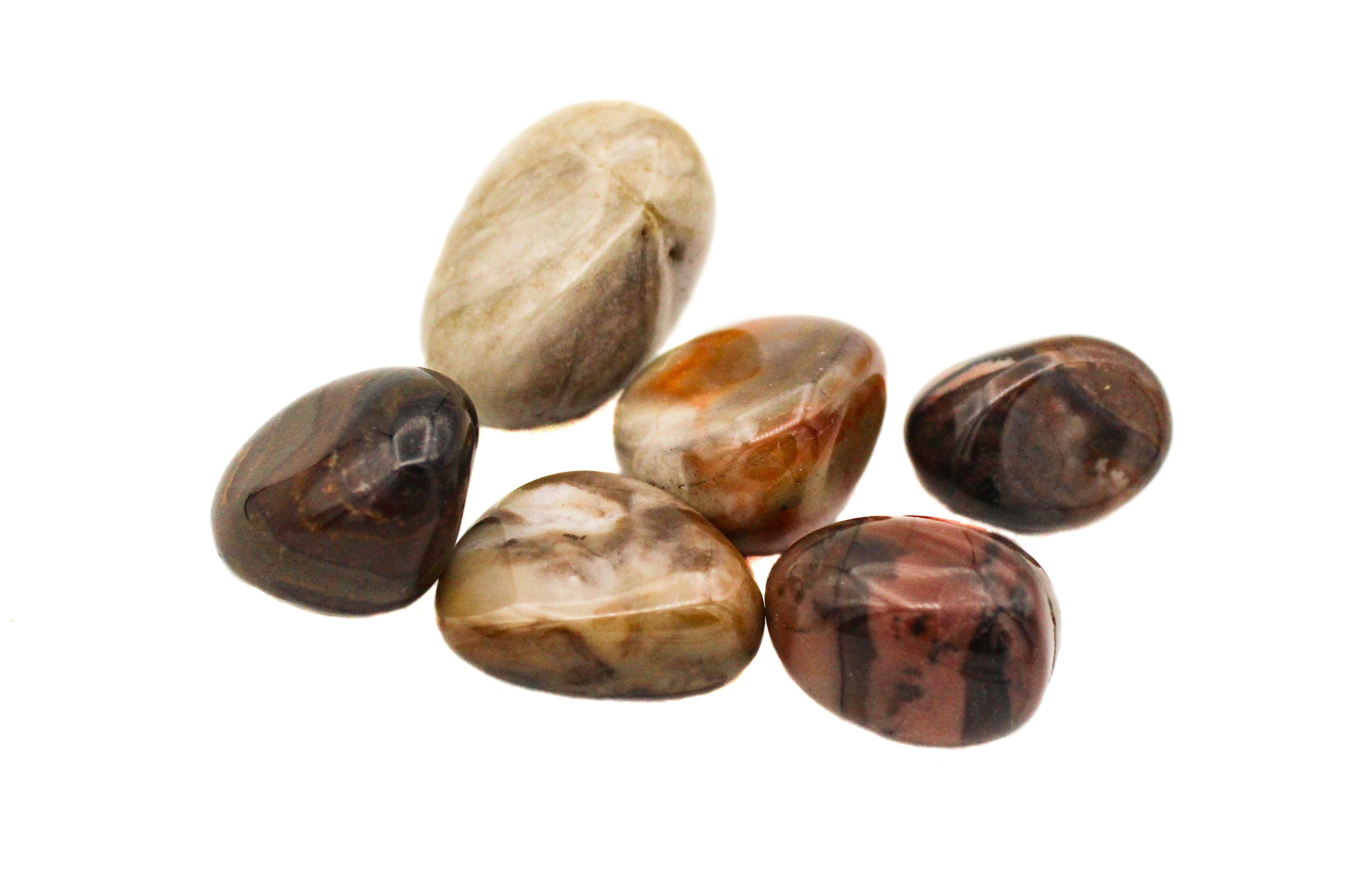 Agate - Bamboo Leaf Tumble $3